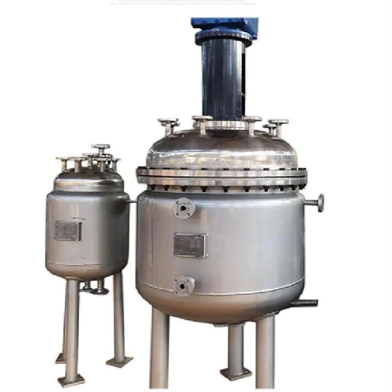 Recipiente a pressione a reazione mista con acciaio inossidabile (SS) 304 316/titanio/Hastelloy/nichel/PTFE/PVDF